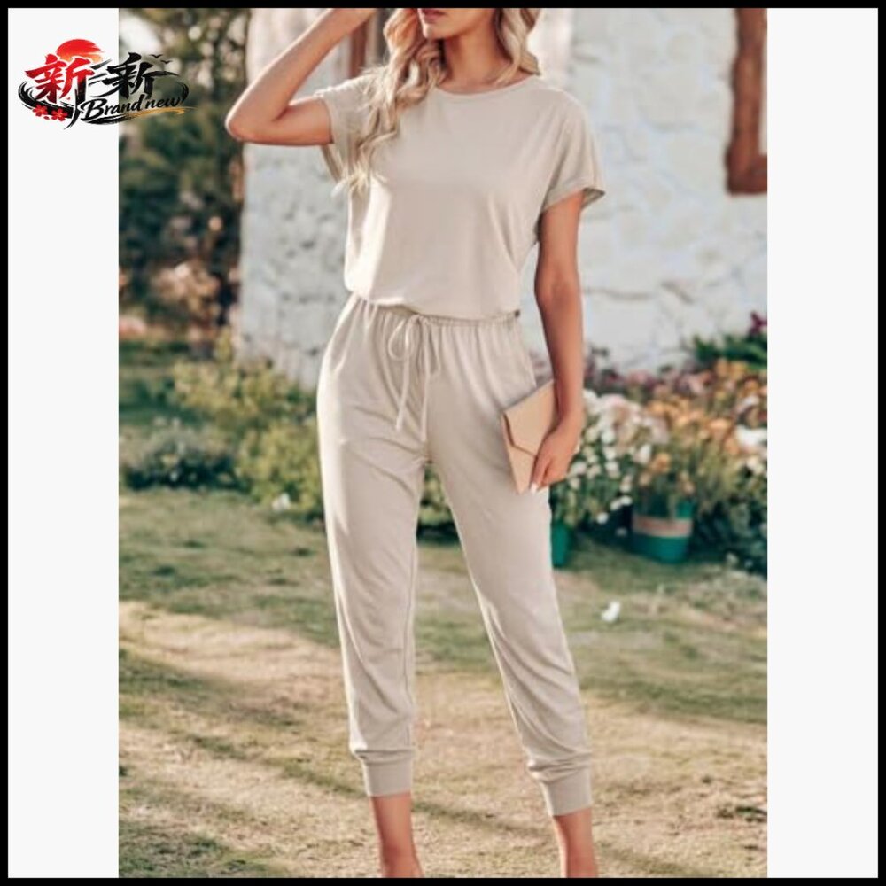 Polyester Jumpsuit with Drawstring, Side Pockets,… - image 2